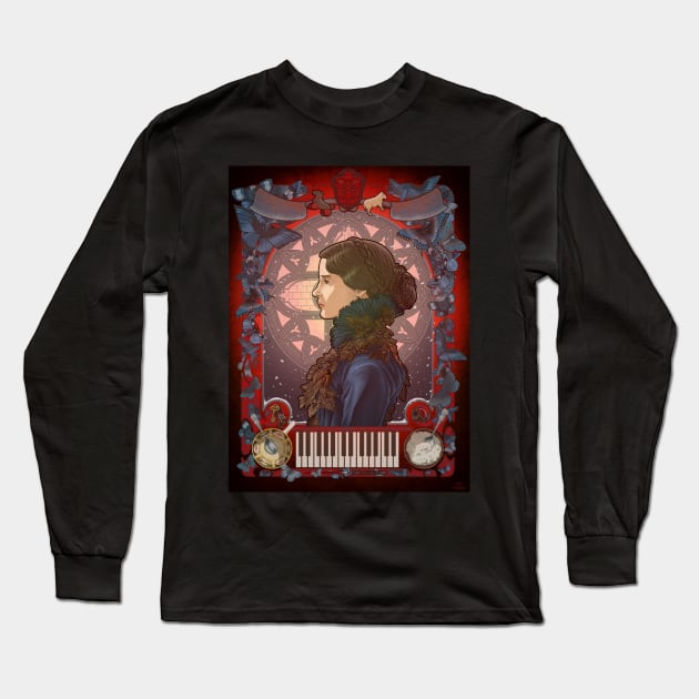 Crimson Peak (flesh) Long Sleeve T-Shirt by mudron